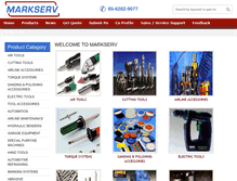 Tablet Screenshot of markserv.asia